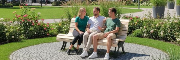 Gartenbänke aus Holz