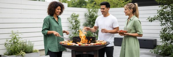 Design - Holzkohlegrill Multifire