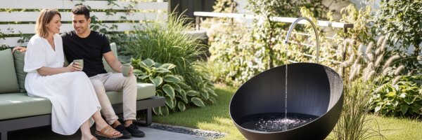 Gartenbrunnen und Wasserschalen