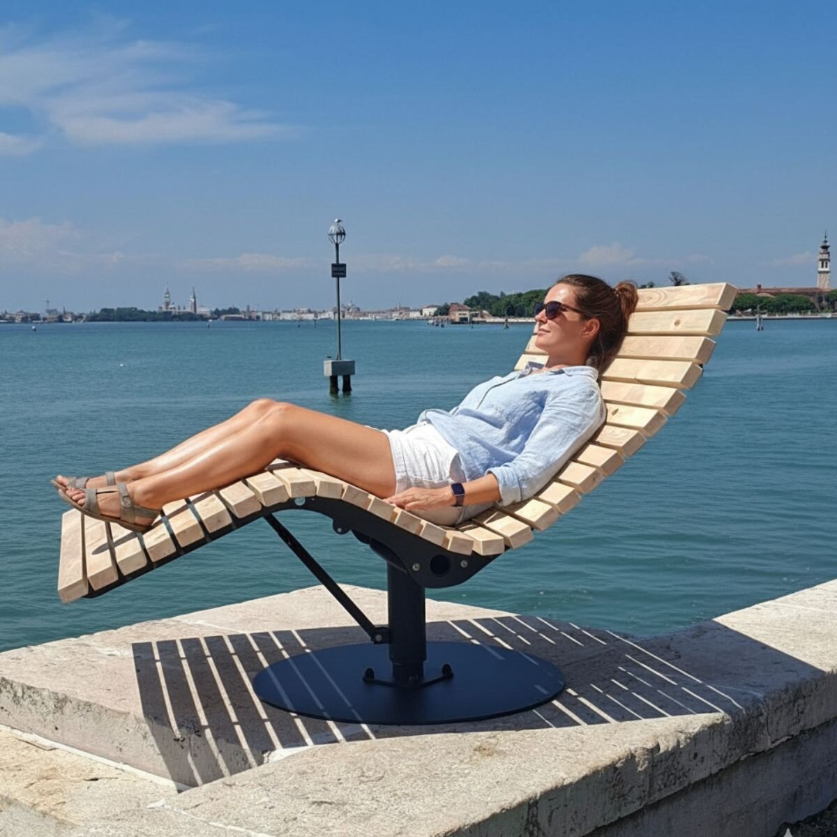 Entspannung-mit-der-Leoliege-am-Meer