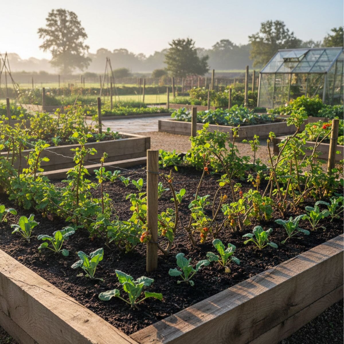 piante-diradate-e-superficie-pulita-nell-orto-rialzato