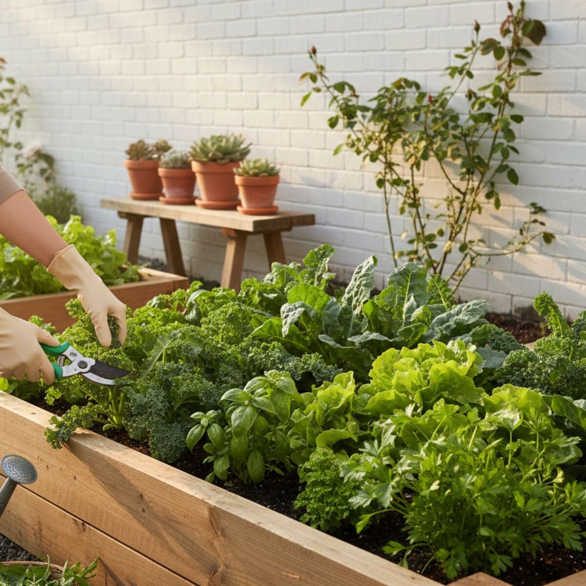 diradamento-delicato-nell-orto-rialzato
