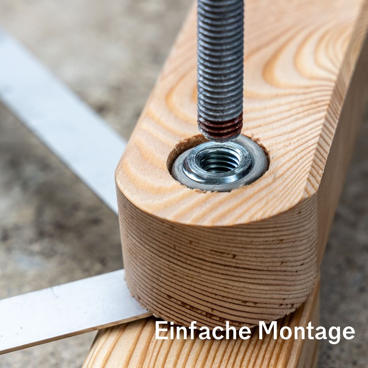 Einfache Montage