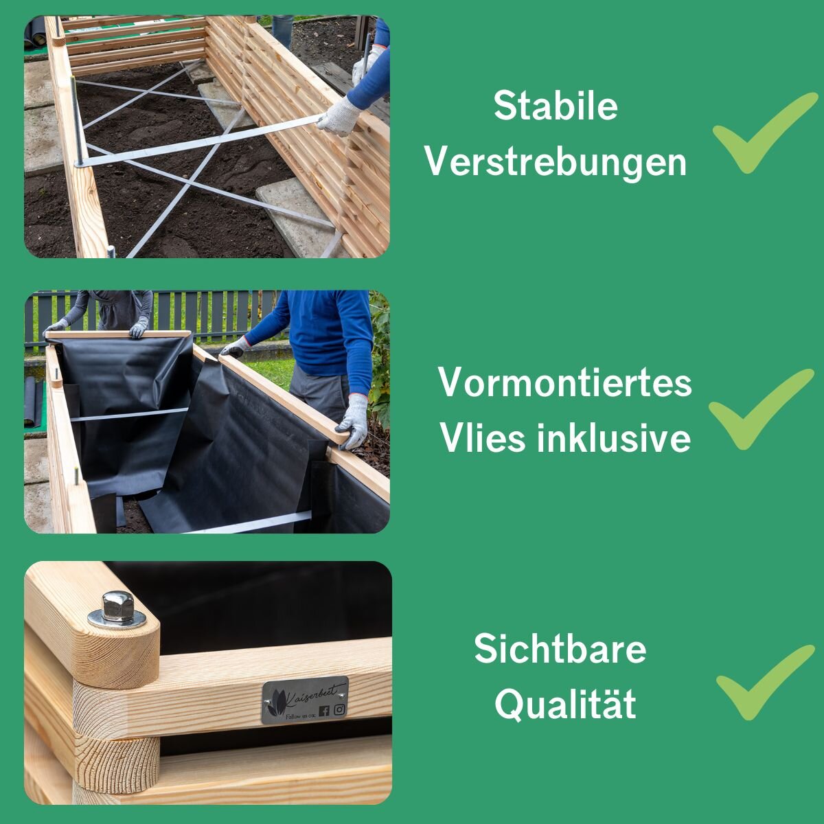 Vorteile vom Kaiserbeet