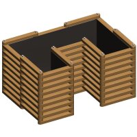 U-Form Mini L 120 x 120 x