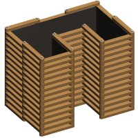 U-Form Mini L 120 x 120 x