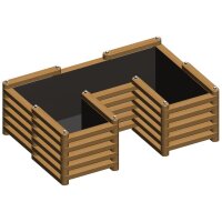 «Ulrich» – orto rialzato a U compatto