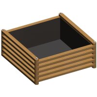 «Otto» – orto rialzato quadrato