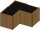 „Leopold“ Beet – Eck-Hochbeet 182×182 (L-Form
