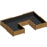 «Ulrich» – orto rialzato a U grande