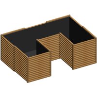 «Ulrich» – orto rialzato a U grande