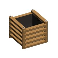 «Otto» – orto rialzato quadrato mini