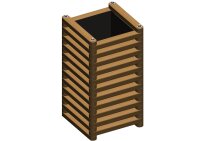 «Otto» – orto rialzato quadrato mini