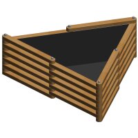 „Konstantin“ Beet – Hochbeet in Dreieck...