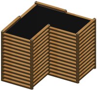 «Leopold» – orto rialzato ad angolo 122×122