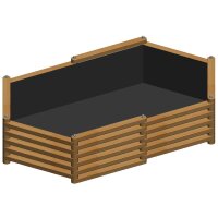 „Heinrich“ Beet – ovales Garten-Hochbeet