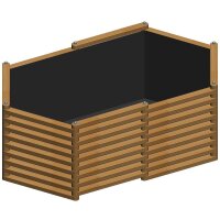 „Heinrich“ Beet – ovales Garten-Hochbeet