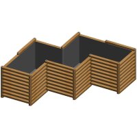 „Rudolf“ Beet – Z-Form Hochbeet mit...