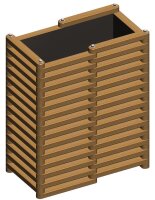 „Maximilian“ Beet – ultrakompaktes, schmales Rechteck