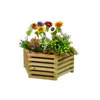 „Franz-Josef“ Beet – sechseckiges...