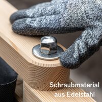 “Leopold” - Hochbeet mit Eckform 358 x 270