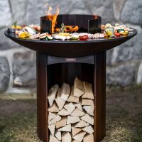 Griglia a carbone Multifire con braciere D90 cm altezza 86 cm