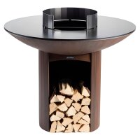 Holzkohlegrill Multifire mit Feuerschale D100cm Höhe...