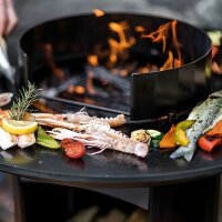 Griglia a carbone Multifire con braciere D100 cm altezza 90 cm