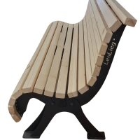 Die "LeoLiege" Gartenbank - Komfortabler Sitz für 3 Personen