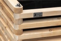 «Leopold» – orto rialzato ad angolo 195×195